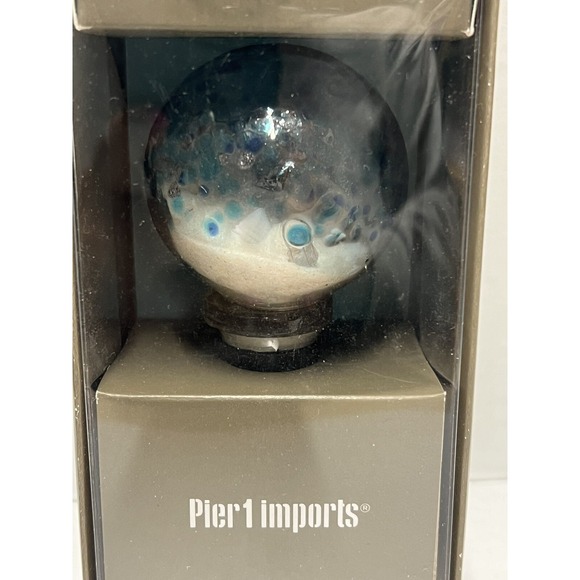 Pier 1 Imports Bottle Stopper Wine Barware Nautical Beach sand shells - Picture 6 of 12
